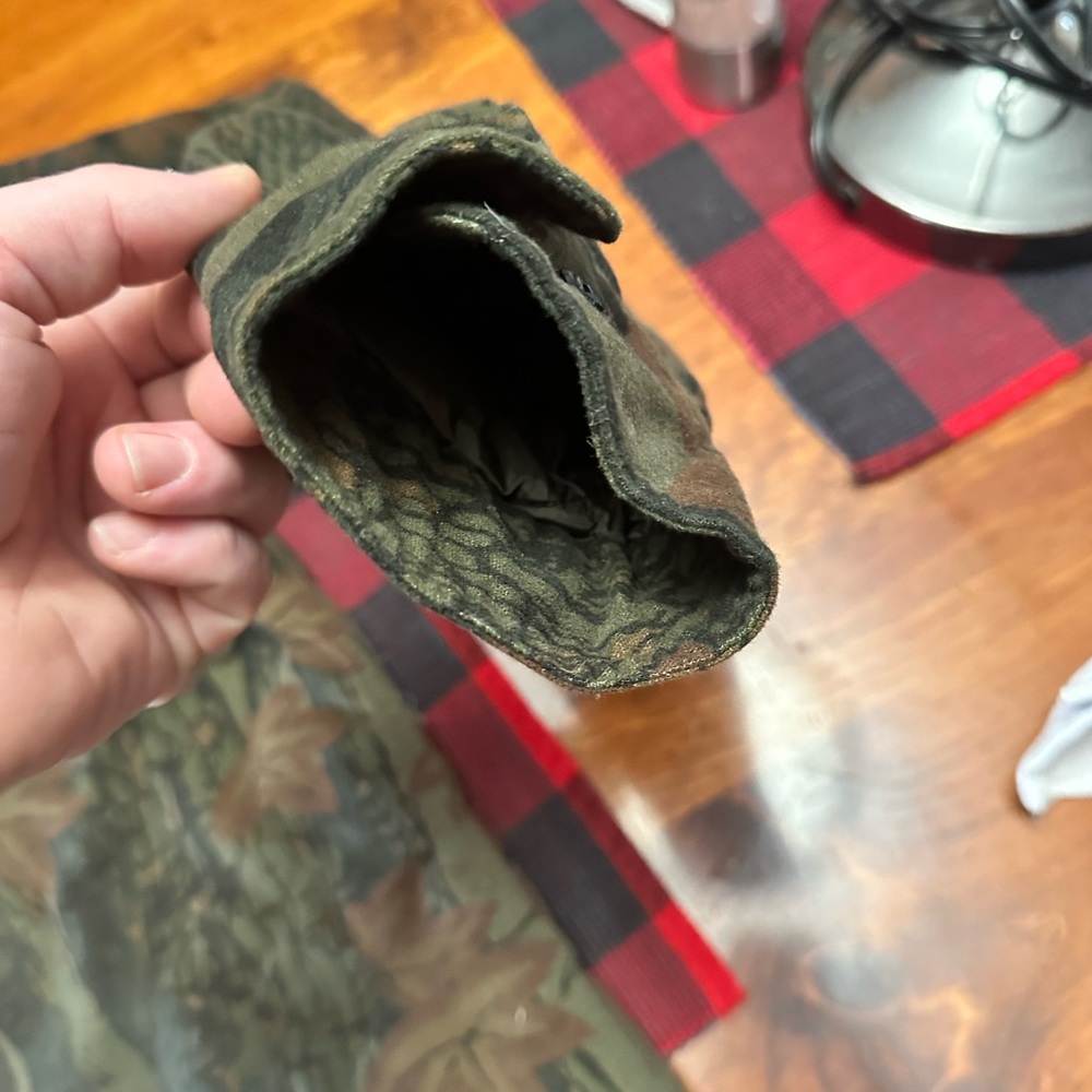 Filson Insulated field flannel shirt.